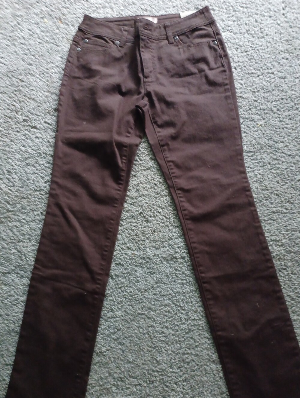 Chico's Men's Dark Brown Slim Stretch Chinos